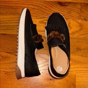 Yellowbox Black Women's slip on Loafers